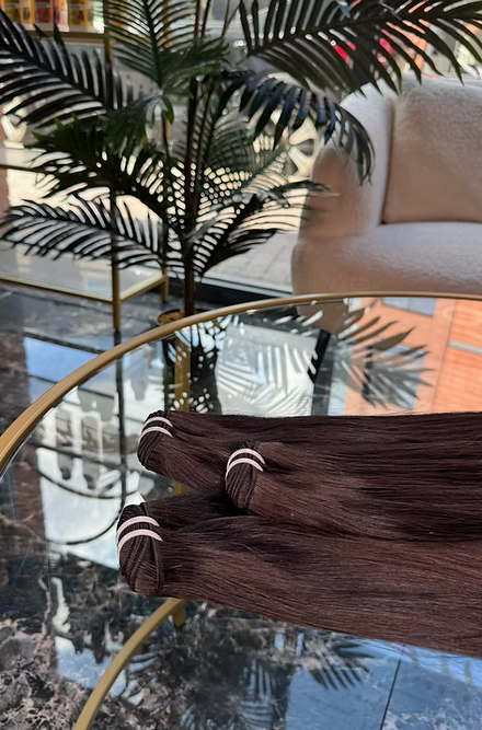 Raw Cambodian Straight Bundles (100g) – 100% Single-Donor Human Hair