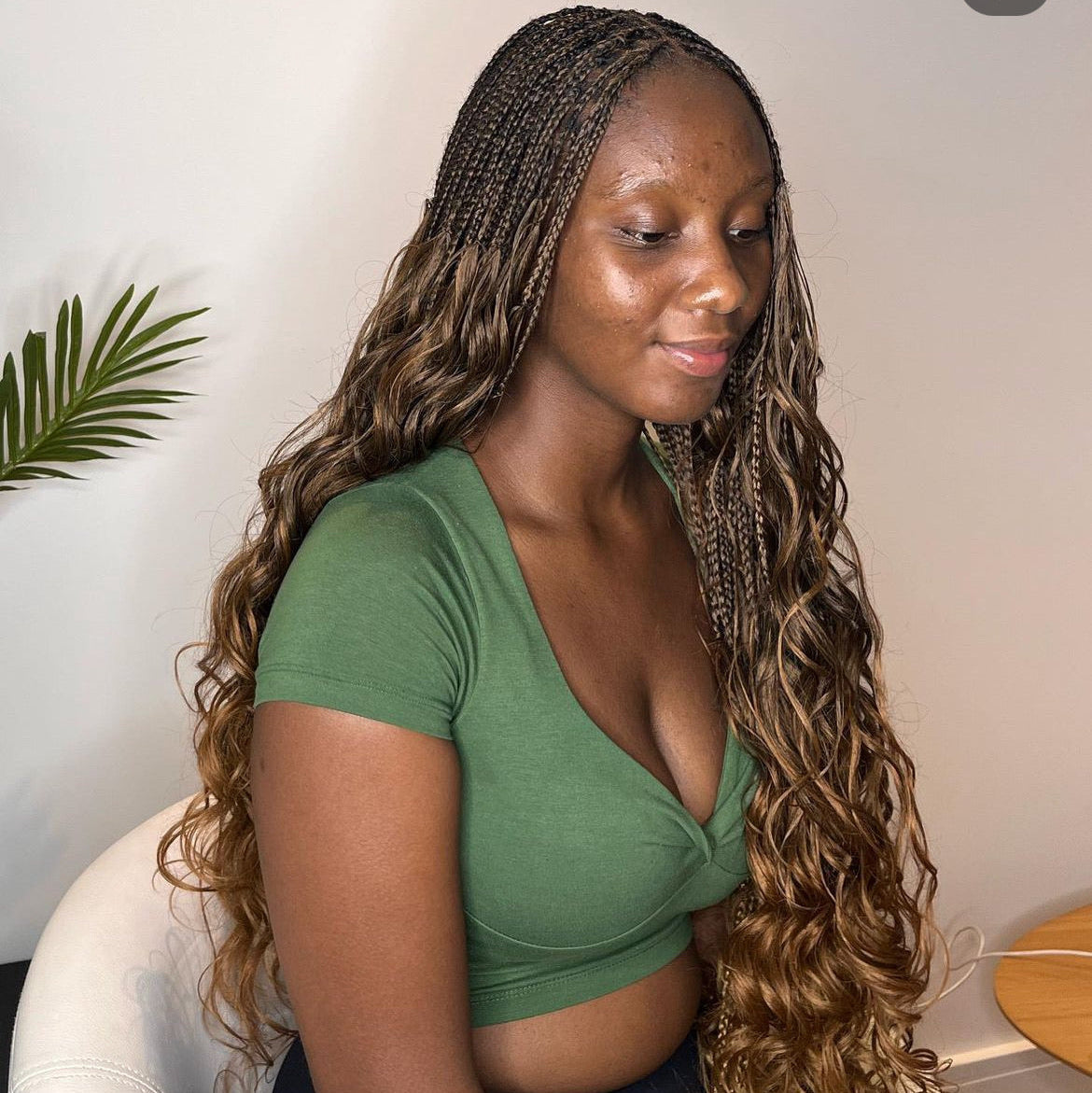 French Curls / Goddess Braids + Pick Drop